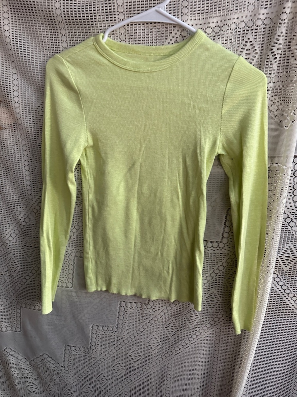 wild fable Neon Yellow Long Sleeve Tee